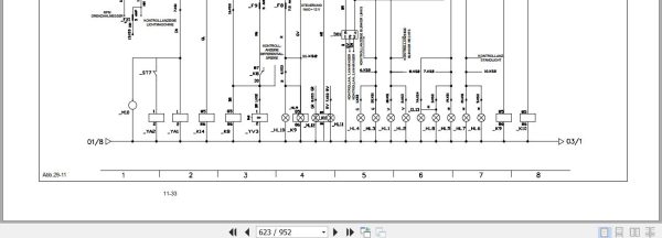 Landini Tractor Rex 60 to 105GT Service Manual 3675947M1 DE 3