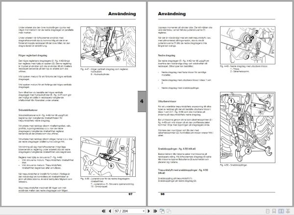 Landini Tractor Rex 60GE to 105GT Frukt Operators Maintenance Manual 3666117M4 SV 2