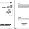 Landini Tractor Rex 60V to Rex 100GT Service Manual 3659964M2 DE 1