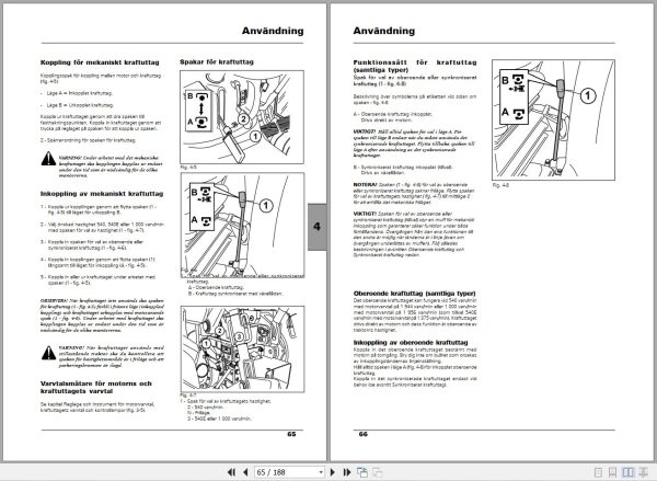 Landini Tractor Rex 65GE to 105GT Frukt Techno Operators Maintenance Manual 4208439M1 SV 2