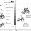 Landini Tractor Rex 65GE to 105GT Operators Maintenance Manual 4208385M1 PT 1