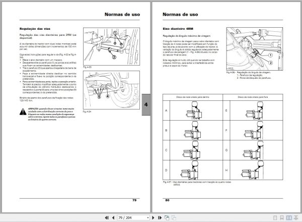 Landini Tractor Rex 65GE to 105GT Operators Maintenance Manual 4208385M1 PT 2
