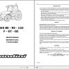 Landini Tractor Rex 80F to Rex 110GE Service Manual 6511326M1 EN 1
