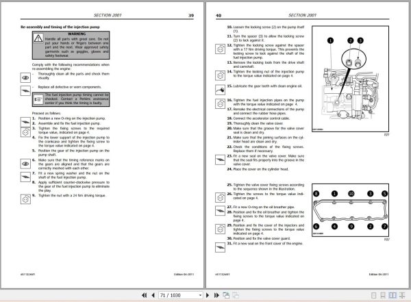 Landini Tractor Rex 80F to Rex 110GE Service Manual 6511326M1 EN 2