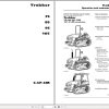 Landini Tractor Trekker 75C to 105CM Operators Maintenance Manual 3689806M1 EN 1