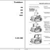 Landini Tractor Trekker 75C to 105CM Operators Maintenance Manual 3689810M1 EL 1