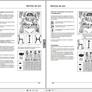 Landini Tractor Trekker 90 to 105 CF C M Operators Maintenance Manual 6502825M1 PT 2