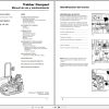Landini Tractor Trekker Compact 60F 70F Operators Maintenance Manual 3659987M2 ES 1