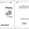 Landini Tractor Vision 85 95 105 Service Manual 3667238M3 EN 1