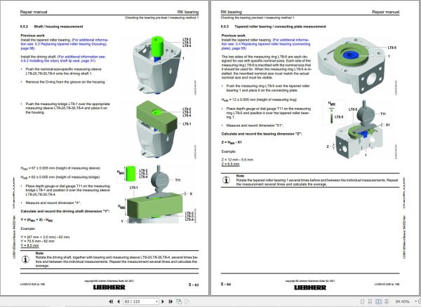 Liebherr Axial Piston Pump LH30VO 028 to 100 Operating Instruction 2