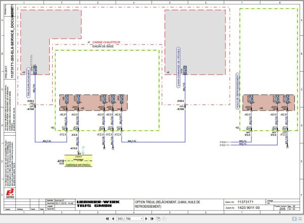 Liebherr Bulldozer PR716 1422 PR716 1423 Technical Manual FR 3