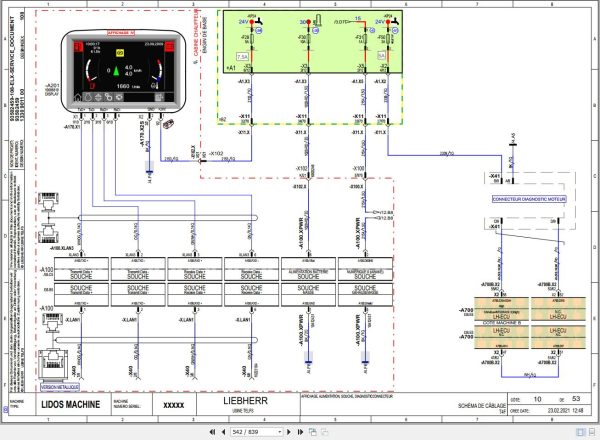 Liebherr Bulldozer PR726 1329 PR726 1330 PR726 1331 Technical Manual FR 2