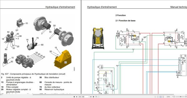 Liebherr Bulldozer PR736 1153 PR736 1154 PR736 1155 Technical Manual FR 2