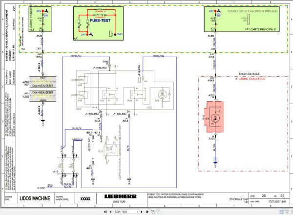 Liebherr Bulldozer PR746 1293 PR746 1294 Technical Manual FR 3