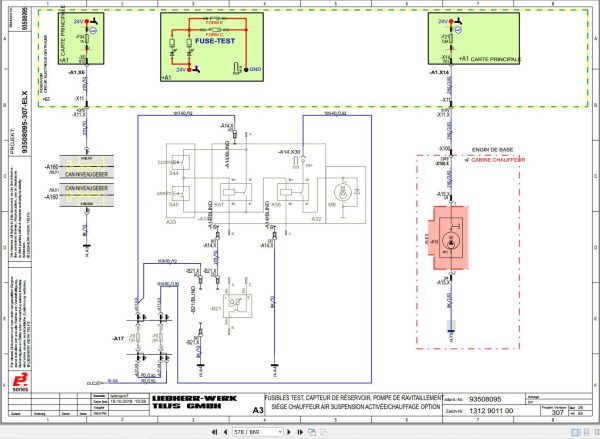 Liebherr Bulldozer PR756 1312 Technical Manual FR 3