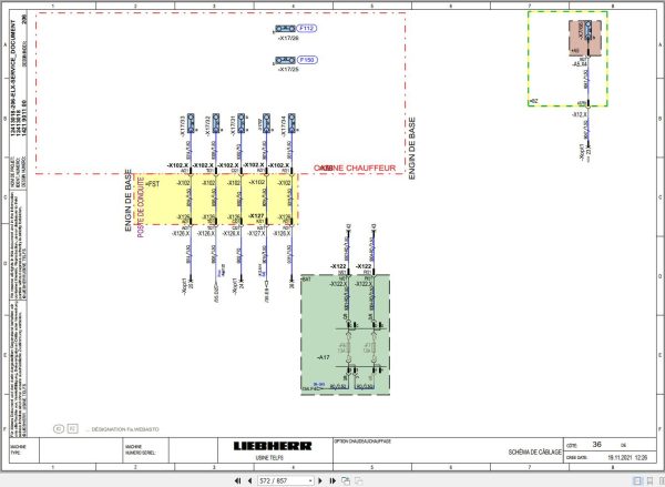 Liebherr Bulldozer PR766 1421 Technical Manual FR 3