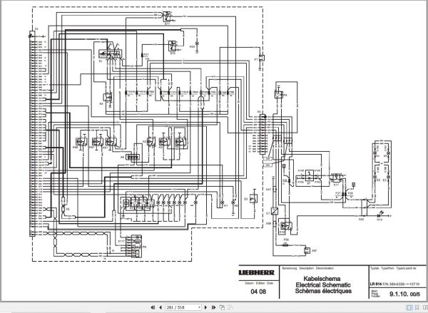 Liebherr Bulldozers LR614 Technical Manual FR 3