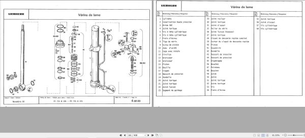 Liebherr Bulldozers PR711B PR741B Technical Manual FR 2