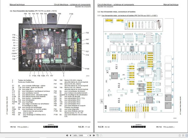 Liebherr Bulldozers PR724 PR764 Technical Manual FR 2
