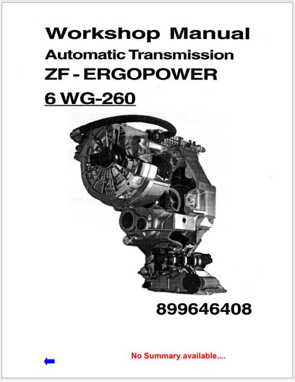 Liebherr Crane LTM 1080 1 Transsmission Diagnostic Workshop Service Manual 1
