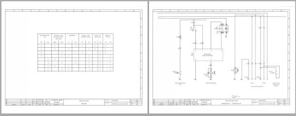 Liebherr Crane LTM 1080N LTM 1070 Z22395 Electrical Hydraulic Pneumatic Schematics 2