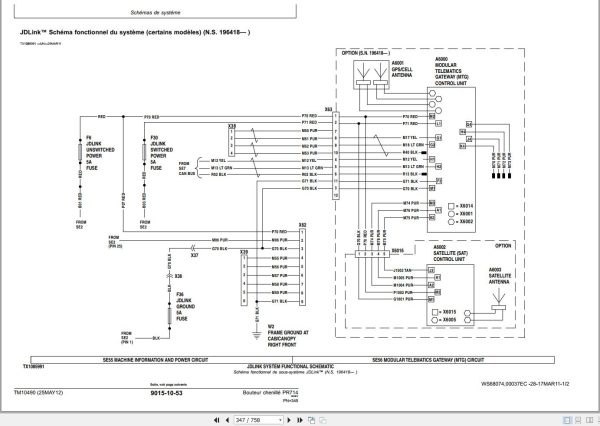 Liebherr Crawler Bulldozer PR714 Technical Manual TM10490 FR 2