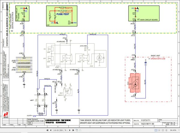 Liebherr Crawler Dozer PR716 1422 PR716 1423 Service Manual 12213055 3