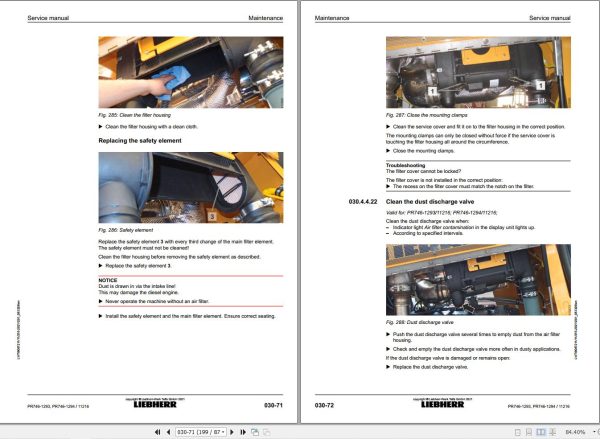 Liebherr Crawler Dozer PR746 1293 11216 PR746 1294 11216 Service Manual 9087211 2