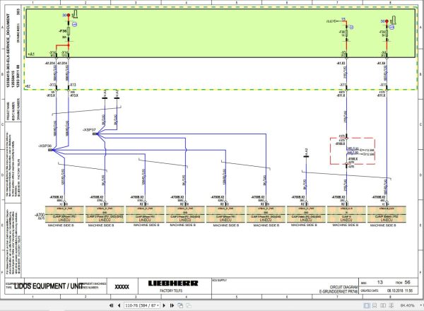 Liebherr Crawler Dozer PR746 1293 11216 PR746 1294 11216 Service Manual 9087211 3