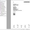 Liebherr Crawler Dozer PR776 1296 Service Manual 12254329 1