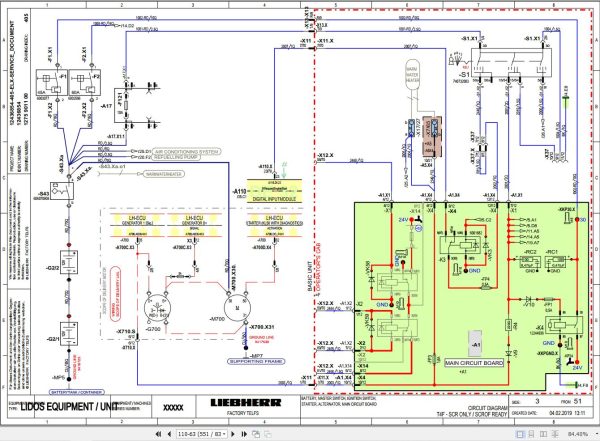 Liebherr Crawler Loader LR636 1275 Service Manual 12203102 3