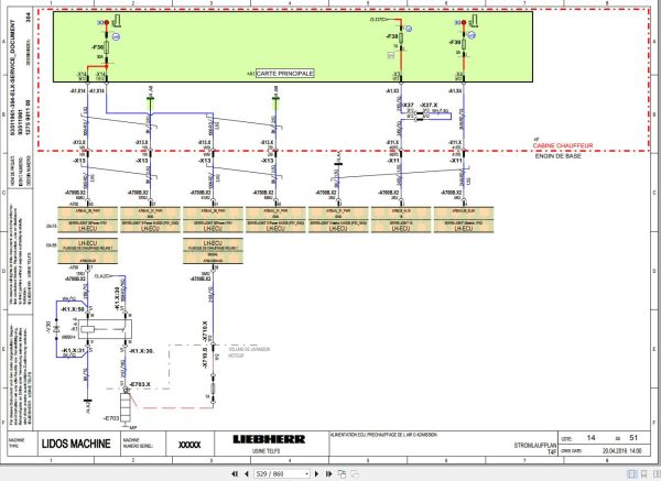 Liebherr Crawler Loader LR636 1275 Technical Manual FR 3