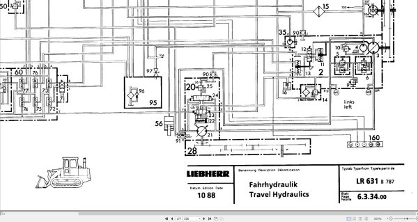 Liebherr Crawler Loaders LR611 LR641 Technical Manual FR 2