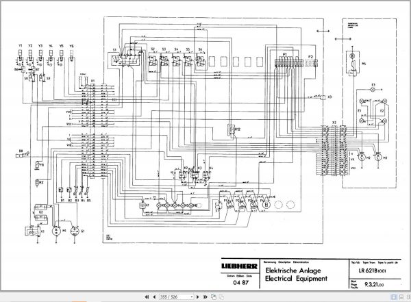 Liebherr Crawler Loaders LR611 LR641 Technical Manual FR 3