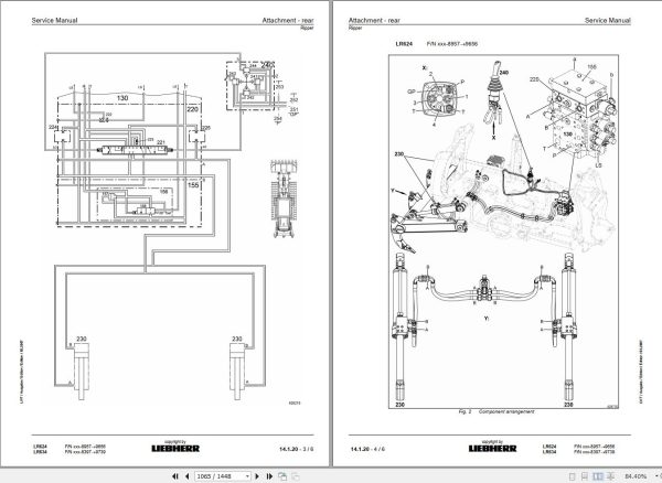 Liebherr Crawler Loaders LR624 LR634 Service Manual 3