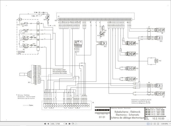 Liebherr Crawler Loaders PR712 to PR752 Service Manual 3
