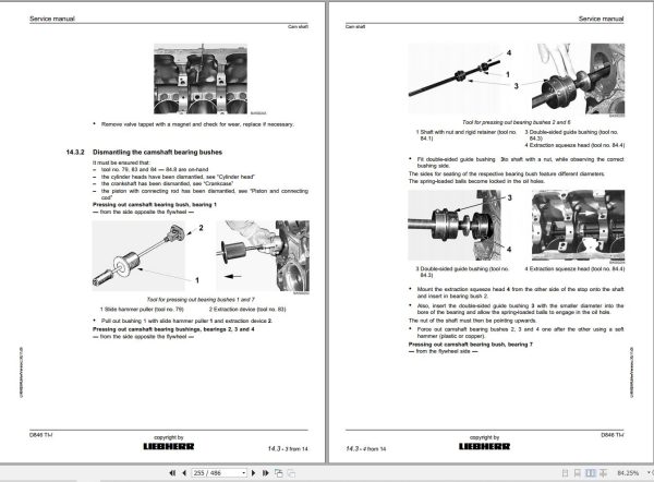Liebherr Engine D846TI Service Manual 9739069 2