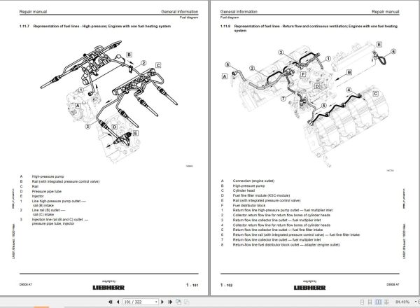 Liebherr Engine D9508 A7 Repair Manual 11365801 2