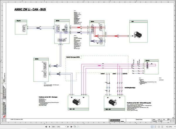 Liebherr Excavator A 900 C ZW Litronic Service Manual 10323502 2