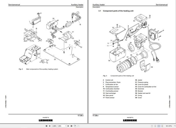 Liebherr Excavator A 900 C ZW Litronic Service Manual 10323502 3