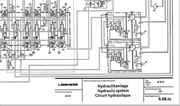 Liebherr Excavator A308 to A316 Service Manual 8717522 3