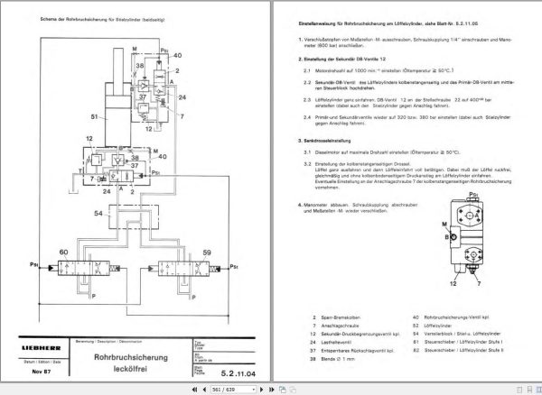 Liebherr Excavator A900B to A900C Service Manual DE 3