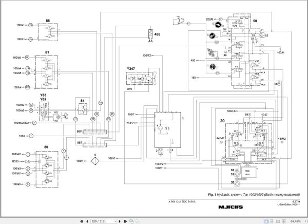 Liebherr Excavator A900C to A924C Litronic EDC Service Manual 10216479 2