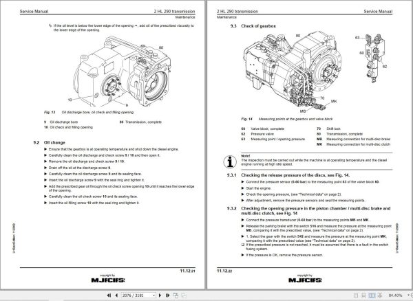 Liebherr Excavator A900C to A924C Litronic EDC Service Manual 10216479 3