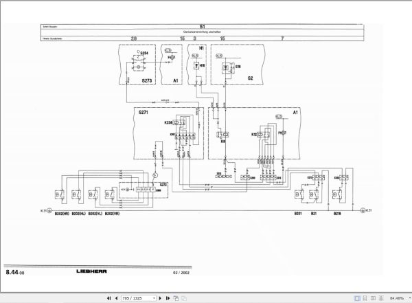 Liebherr Excavator A900ZW Litronic Service Manual 8717629 3