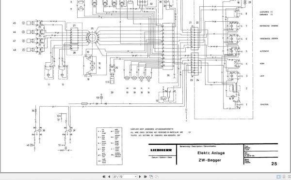 Liebherr Excavator A902ZW Service Manual DE 3