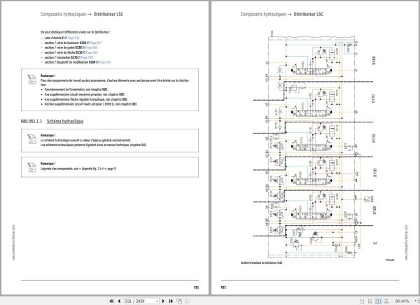 Liebherr Excavator A914 1507 Technical Manual FR 2