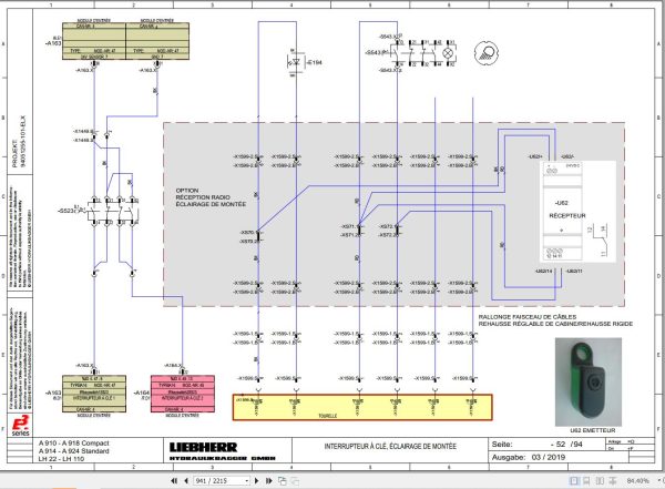 Liebherr Excavator A916 1183 Technical Manual FR 3