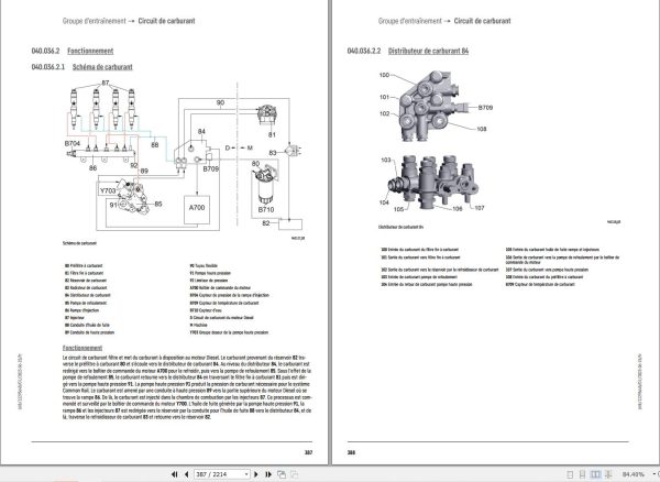 Liebherr Excavator A918 1184 Technical Manual FR 2