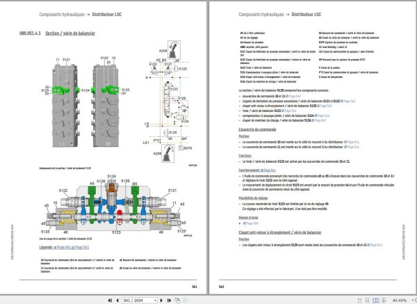 Liebherr Excavator A918 1508 Technical Manual FR 2